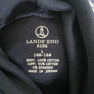 Lands End Kids Turtle Neck Shirt